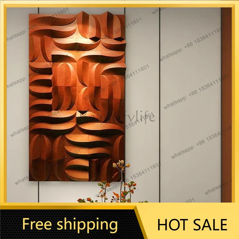 LJY Modern Art Mural Abstract Entry Entrance Decorative Painting Advanced Sense