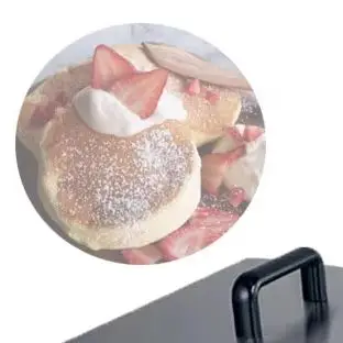 Multifunctionele Ale Pannenkoek Souffle Bakmachine Dubbele Hoofden En Commerciële Snackapparatuur