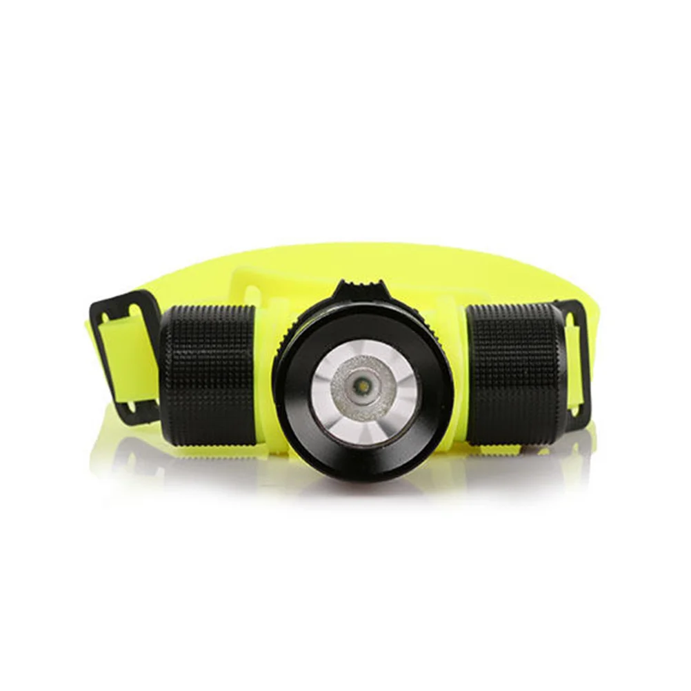 

Waterproof LED Headlights Underwater Headlamp Flashlight for Swimming Magnetron