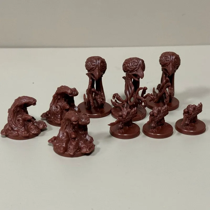 Set Wrath of Ashardalon Board Game Otyugh Kobold Grell Bear Dwarf Cleric Rogue Orc Warriors Board Game Minis Toys