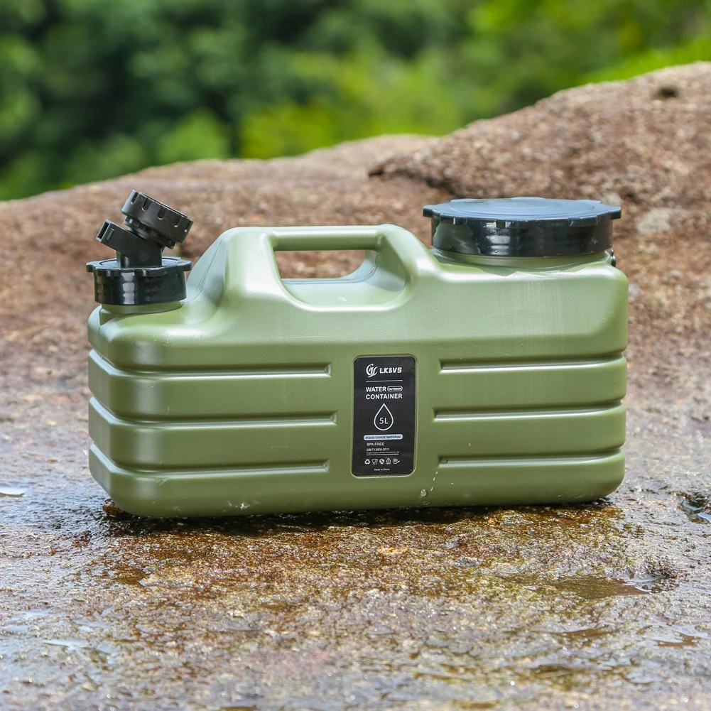 5L Camping Water Container Lar - Camping Cooking And Drinking 评论和价格