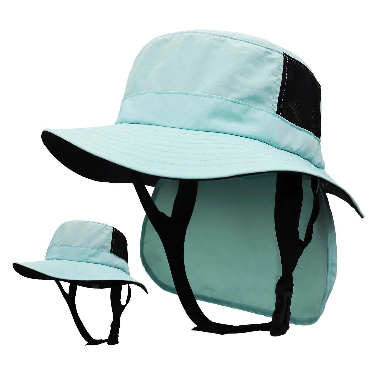 Connectyle Men Women UPF50+ Bucket Summer Sun Hat Large Brim Detachable Quick Dry Lightweight Ladies Outdoor Fishing Surfing Cap