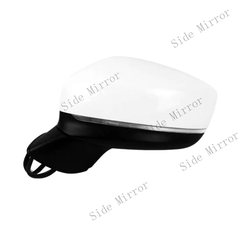 Z+ For 2017-2019 Mazda CX-5 Side Mirror Power BSM w/Signal Heated White 9 Wire Left