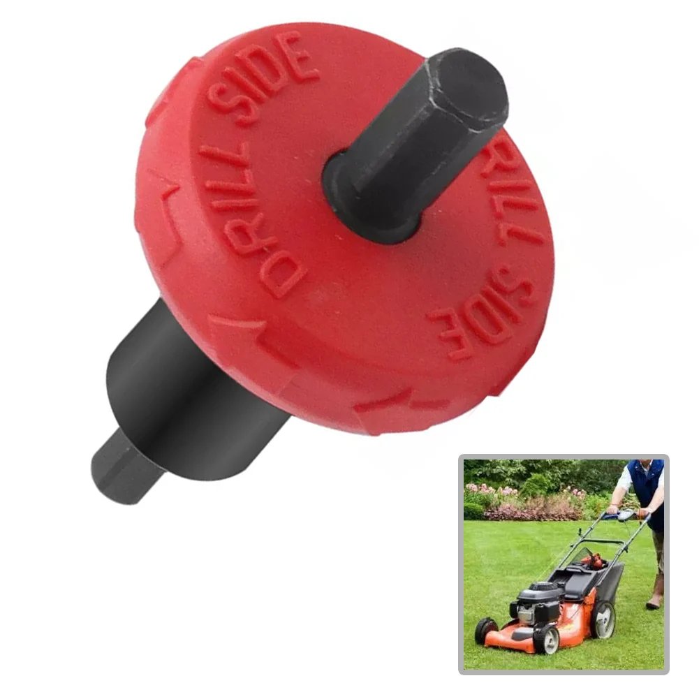 Drill Bit Adapter Mower Drill Bit Adapter Easy Starter Electric Engine Jump Start Lawn Mower Starter Accessories