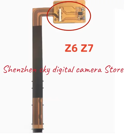 

Для Nikon Z6 Z7: шарнирный кабель для ЖК-экрана, гибкий шарнирный кабель FPC с IC-сенсором, полный комплект компонентов, НОВИНКА
