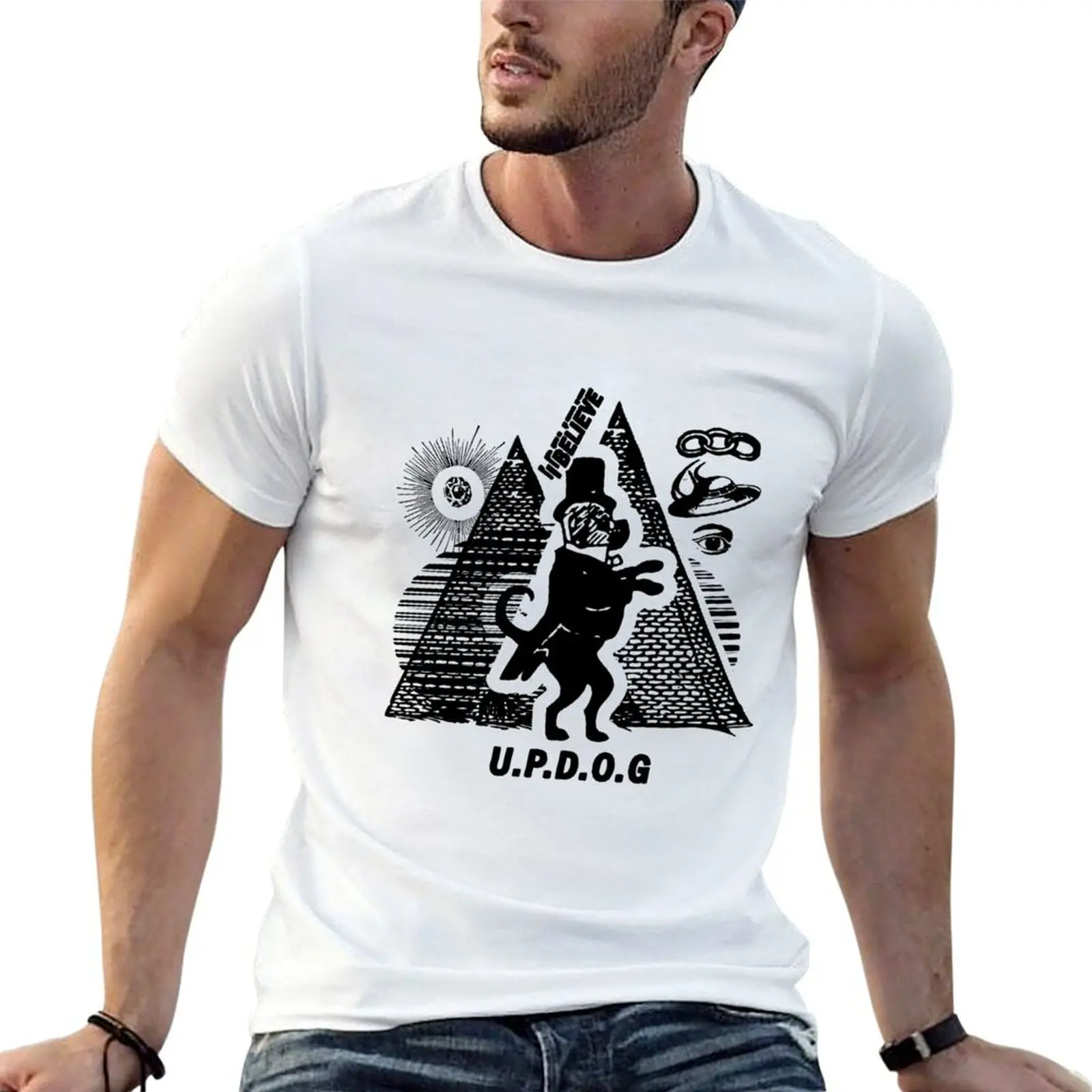 

U.P.D.O.G T-Shirt men t shirt cotton 100% t shirts for man pack cotton t shirts for man cotton soft T-shirt