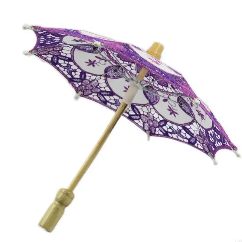 77JB 15 para Parasol paraguas encaje bordado para fiesta bodas Decoración fiesta bodas para paraguas 5 a