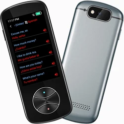 V10 translation device AI language translator supports real-time online translation of 137 languages and 16 offline translations