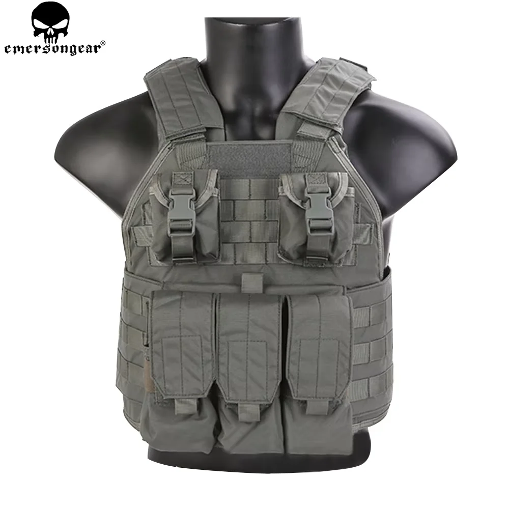 EMERSONGEAR SPC Tactical Vest Wargame Airsoft Hunting Vest with Panels emerson Vest FG EM7320