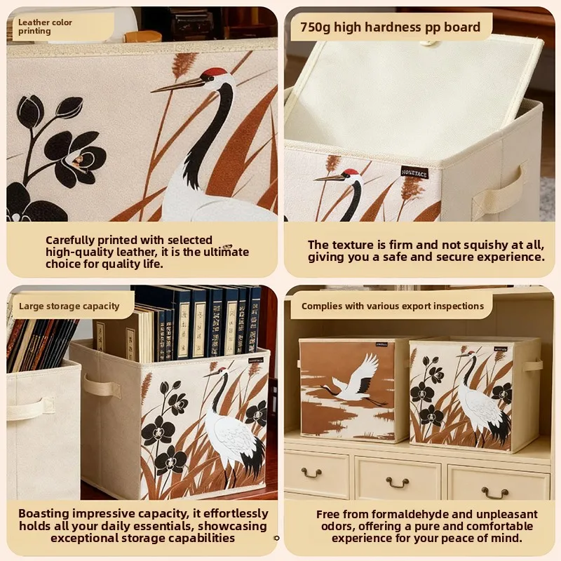 Storage Box Medieval Clothes Storage Box, Kalek Lattice Cabinet, Storage Basket, Retro Foldable Drawer Type Finishing Box