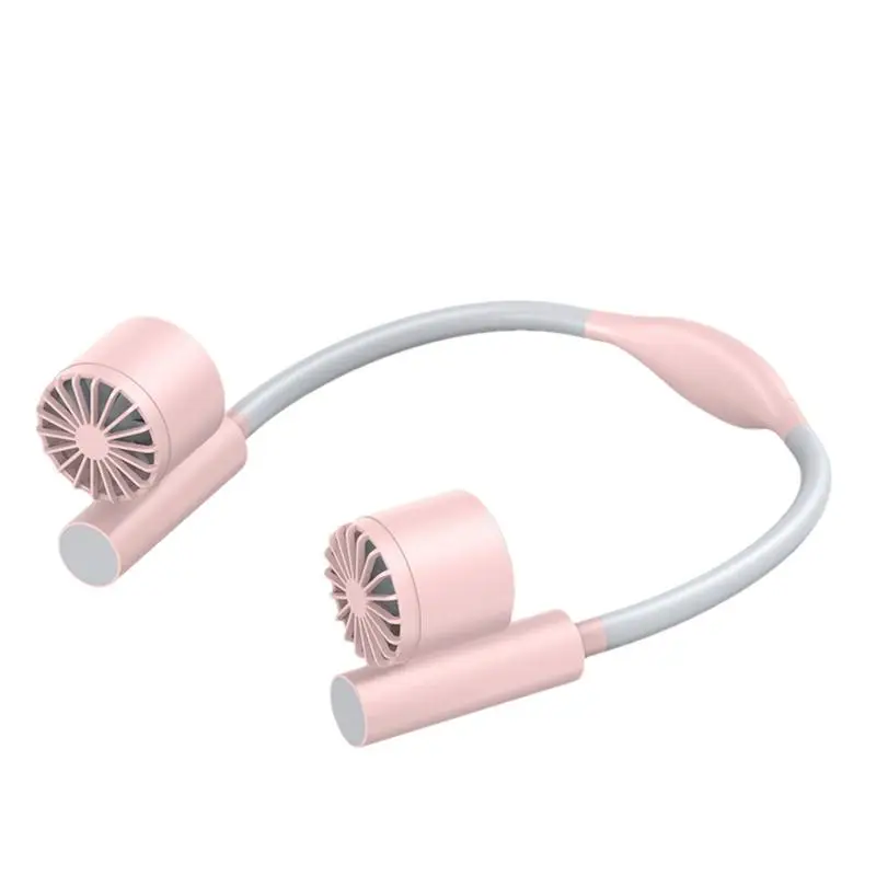 

Neck Fan Air Conditioner Cooling Neck Fan 3 Speeds Bladeless Neck Air Conditioner Super Quiet Cooling Neck Fan 90 Degree