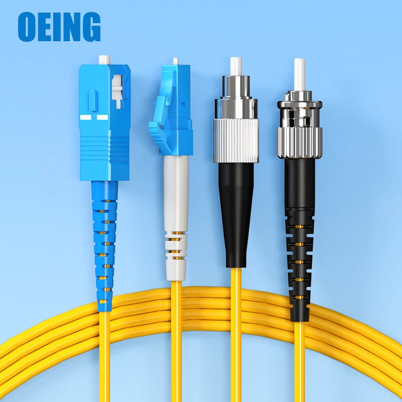 

Оптический патч-корд OEING, одномодовый, 1-жильный, симплексный, телекоммуникационный класс UPC, SC-SC, LC-LC, FC-ST, оптический пигтейл, удлинительный кабель
