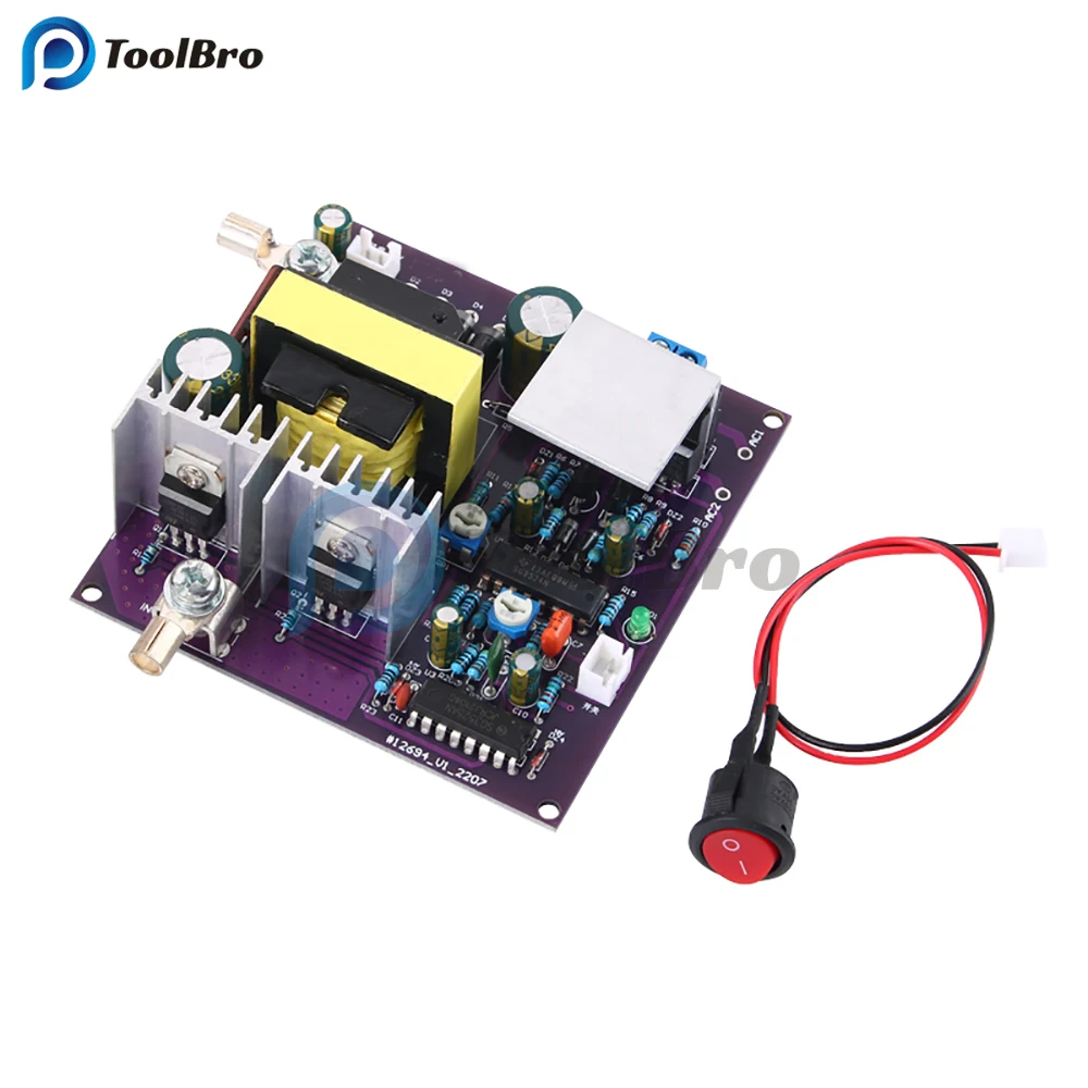 300W 50Hz DC-AC Power Inverter Transformer Corrected Sine Wave DC 12V to AC 220V Step Up Boost Converter Voltage Regulator