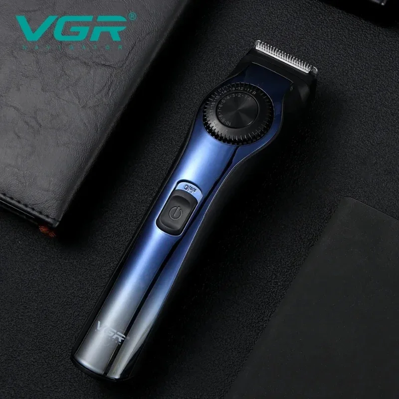 

VGR Hair Trimmer for Men Adjustable Beard Hair Clipper Rechargeable Professional Electric Cordless Haircut Machine V-080