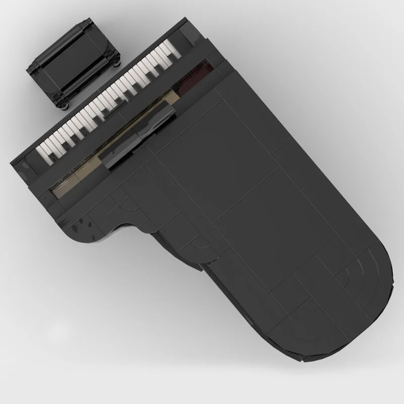 501 パーツコンサート絶妙なグランドピアノモデル Moc ビルディングブロッククリエイティブアセンブリディスプレイおもちゃ子供大人クリスマスギフト