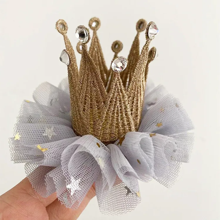 Children\'s birthday headband, crown hair accessories, baby birthday party headwear, little girl hair accessories