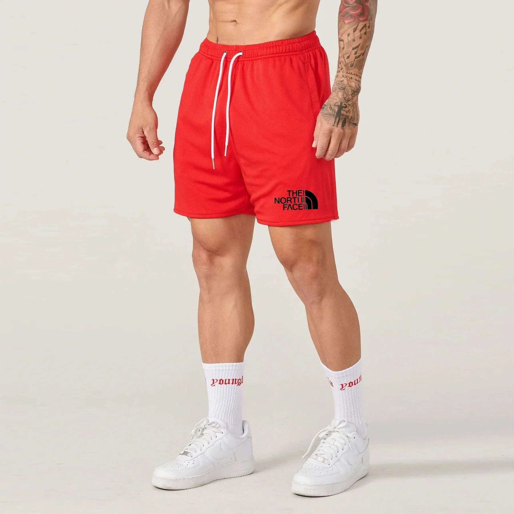 Summer 2024 new sports fitness shorts men\'s basketball competition training running casual casual fast-drying pants