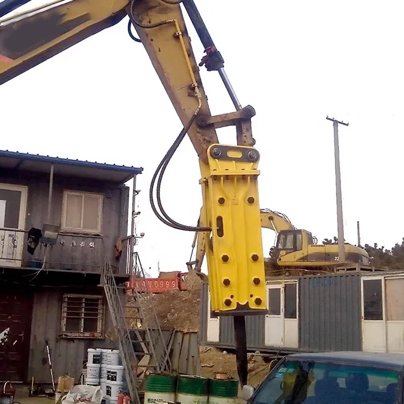 

China Factory Supply 20 Ton Excavation Hydraulic Breaker Hammer Mini Excavator Attachment Concrete Breaking Equipment for Sale