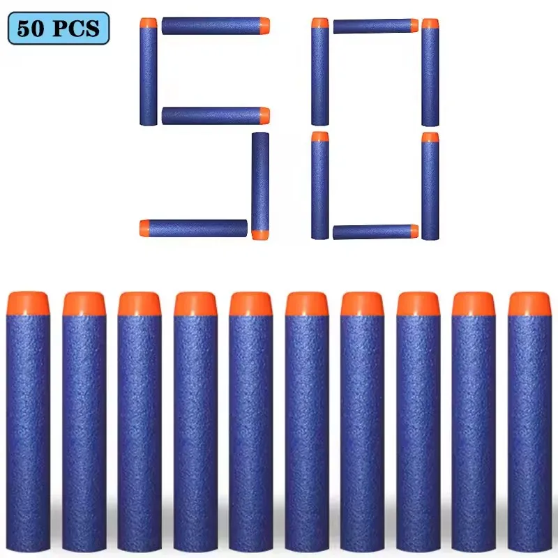 XFLYP Lot de 400 fléchettes en mousse pour pistolets blasters Nerf N-Strike Elite, munitions jouets, armes 7,2 cm