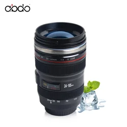 Coffee Mug Thermal Camera Len Cup Tnsulated Water Bottle Stainless Steel Tumbler Leakproof Vacuum Flasks for Camping Drinkware