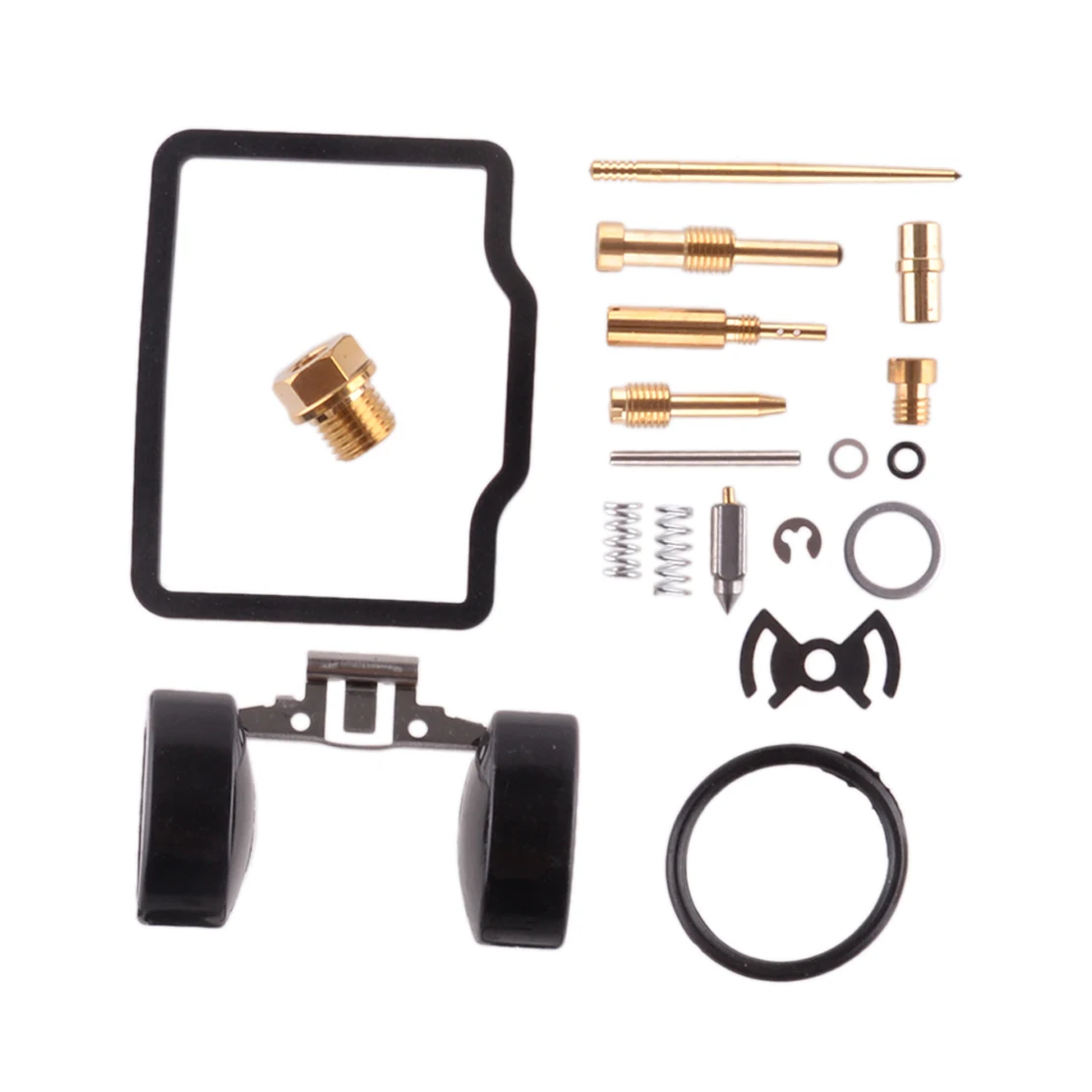 NEW 2 Sets Carburetor Rebuild Repair Kit Float Jet Needle Fit for Honda SL100 Motosport XL100 CB100 Super Sport CL100 Scrambler