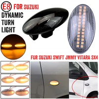 2pcs Dynamic LED Side Marker Light Repeater Lamp For Fiat Sedici Suzuki Grand Vitara Jimny Swift SX4 Vtarai APV Arena Splash