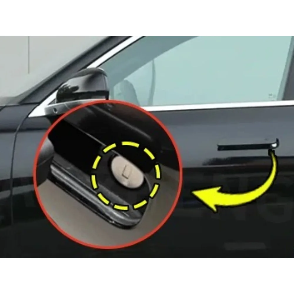 Front Left LH Mechanical Door Lock Cylinder for Li Auto One L9 L8 L7 L6 1pc New Energy Vehicle Components
