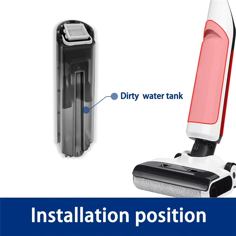 خزان مياه الصرف الصحي لـ Roborock Flexi/Flexi Pro/A20/A20 Pro مكنسة كهربائية رطبة وجافة جزء استبدال خزان مياه الصرف الصحي #5