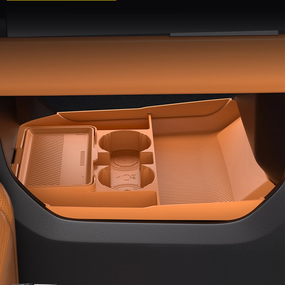 

Для Jetour G700 нижний ящик для хранения центрального управления, двухслойный ящик для хранения, силиконовая накладка, принадлежности для модификации интерьера