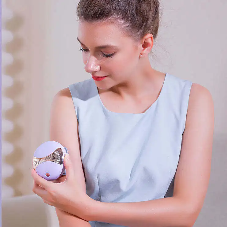 Portable Scalp Vibration Massager Device Electric Vibrating Head Massager Scalp Care Massager With Red Light Therapy