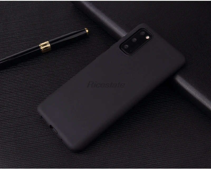 Für Samsung Galaxy S20 Plus S10 S10E S20 Ultra A01 A21 A31 A41 A51 A71 A10 A20 A30 A40 A50 A70 E Einfarbig TPU Abdeckung Fall – Detail 9