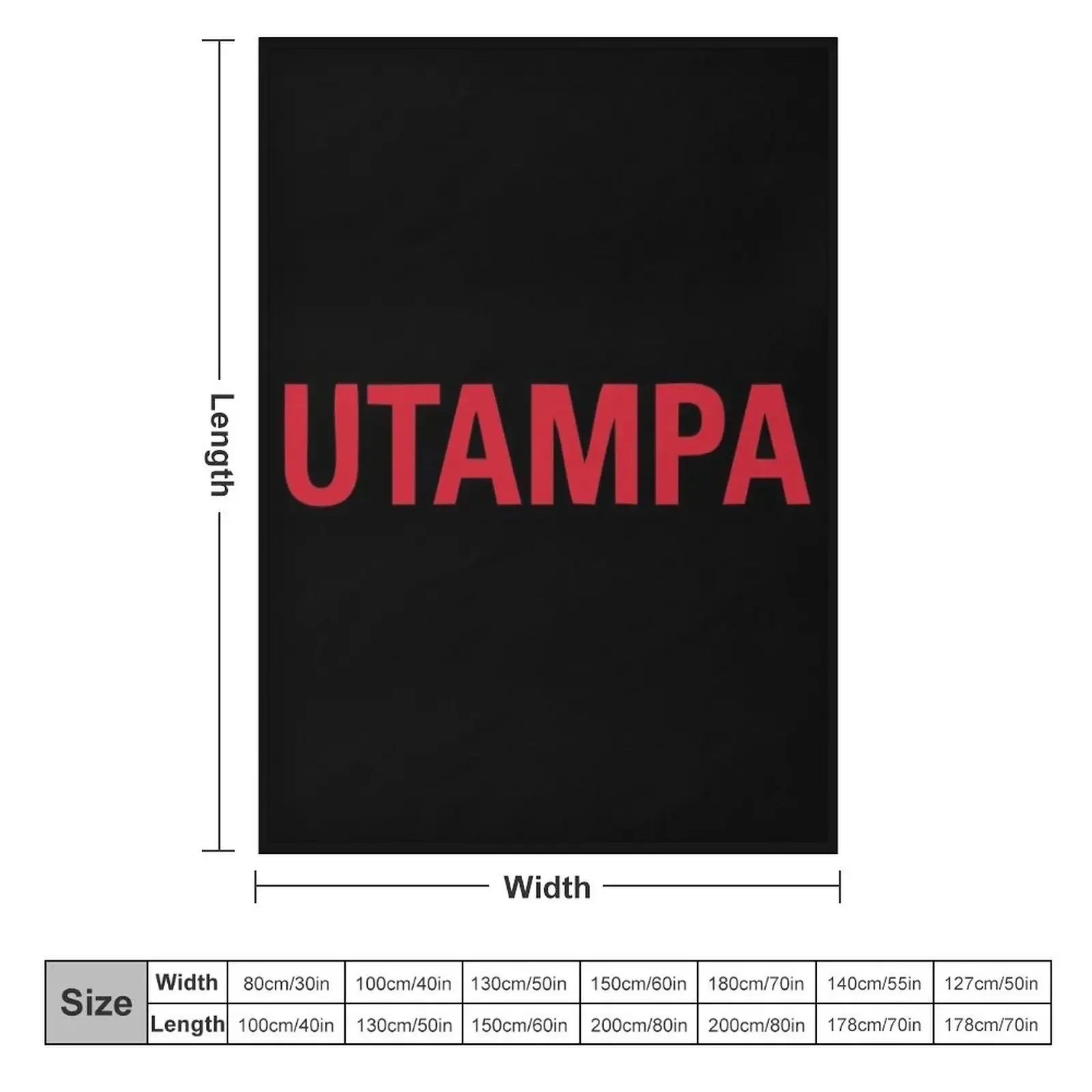 Tampa-University Throw Blanket Sofa Quilt Blankets For Baby Decoratives Blankets