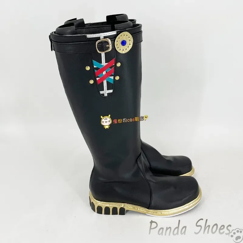 Umamusume Pretty Derby Oguri Cap Cosplay zapatos Anime juego Cos Botas Largas Cosplay disfraz Prop zapatos para fiesta de Halloween Con