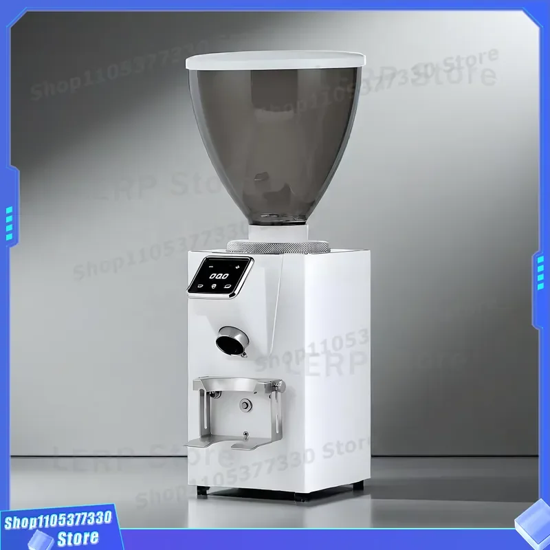 Stainless Steel Burr Coffee Grinder Commercial Household One Click Powder Concentrated Bean Mill Durable Cheap Electric