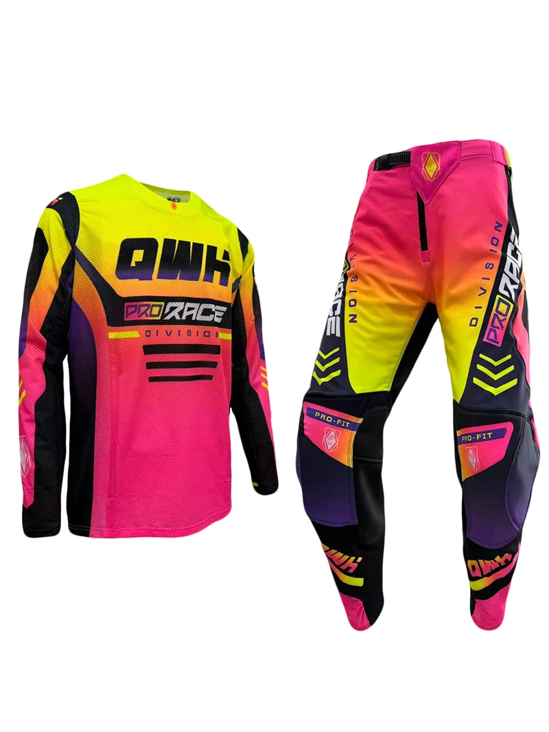 2026 Motocross Gear Set MX Jersey Set ATV Race Wear Enduro Moto Kits Off Road Motorcycle Suit QW1