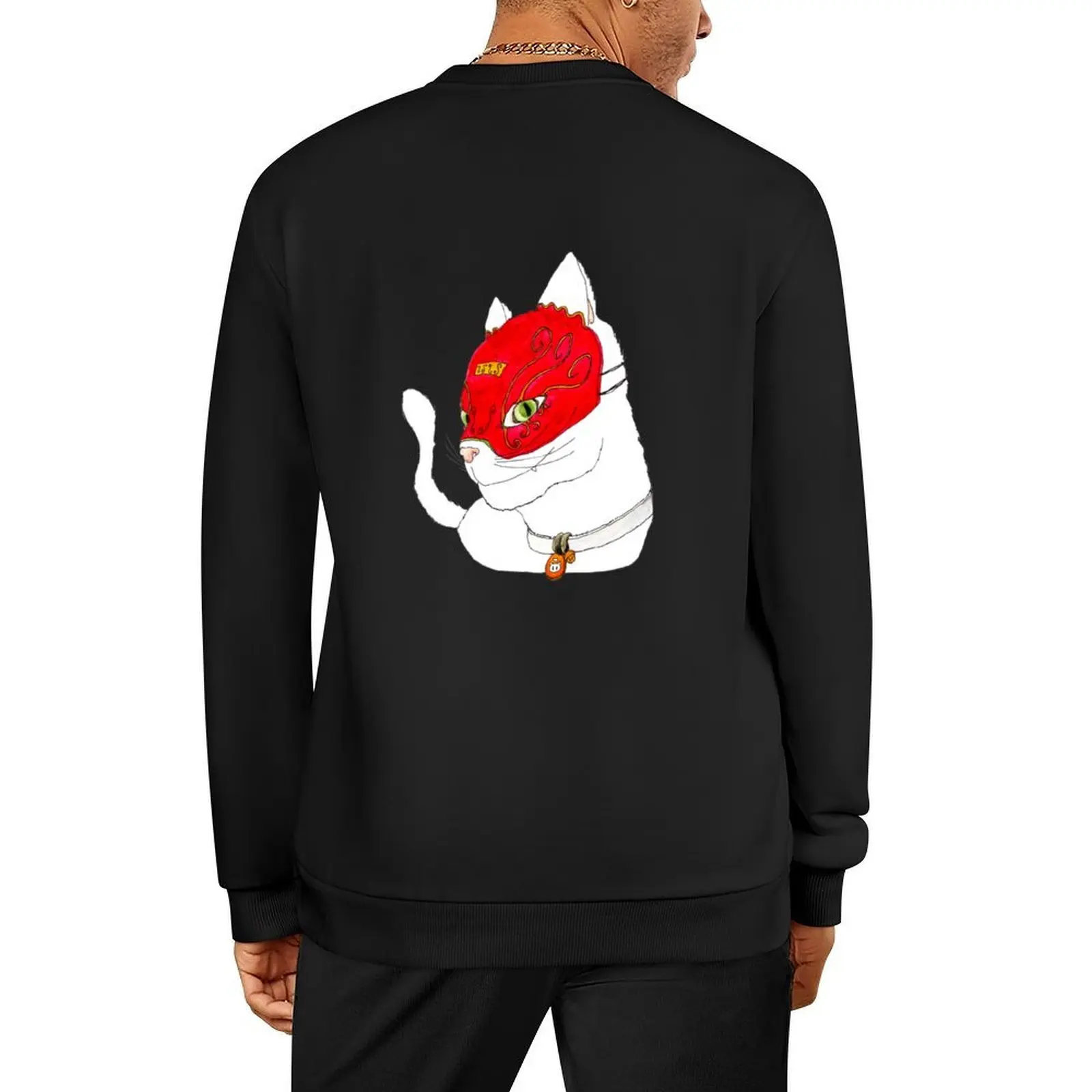 Lucky cat السترة ملابس الخريف بلوزة الرجال الملابس ملابس رجالية جديدة في هوديس وعرق قميص