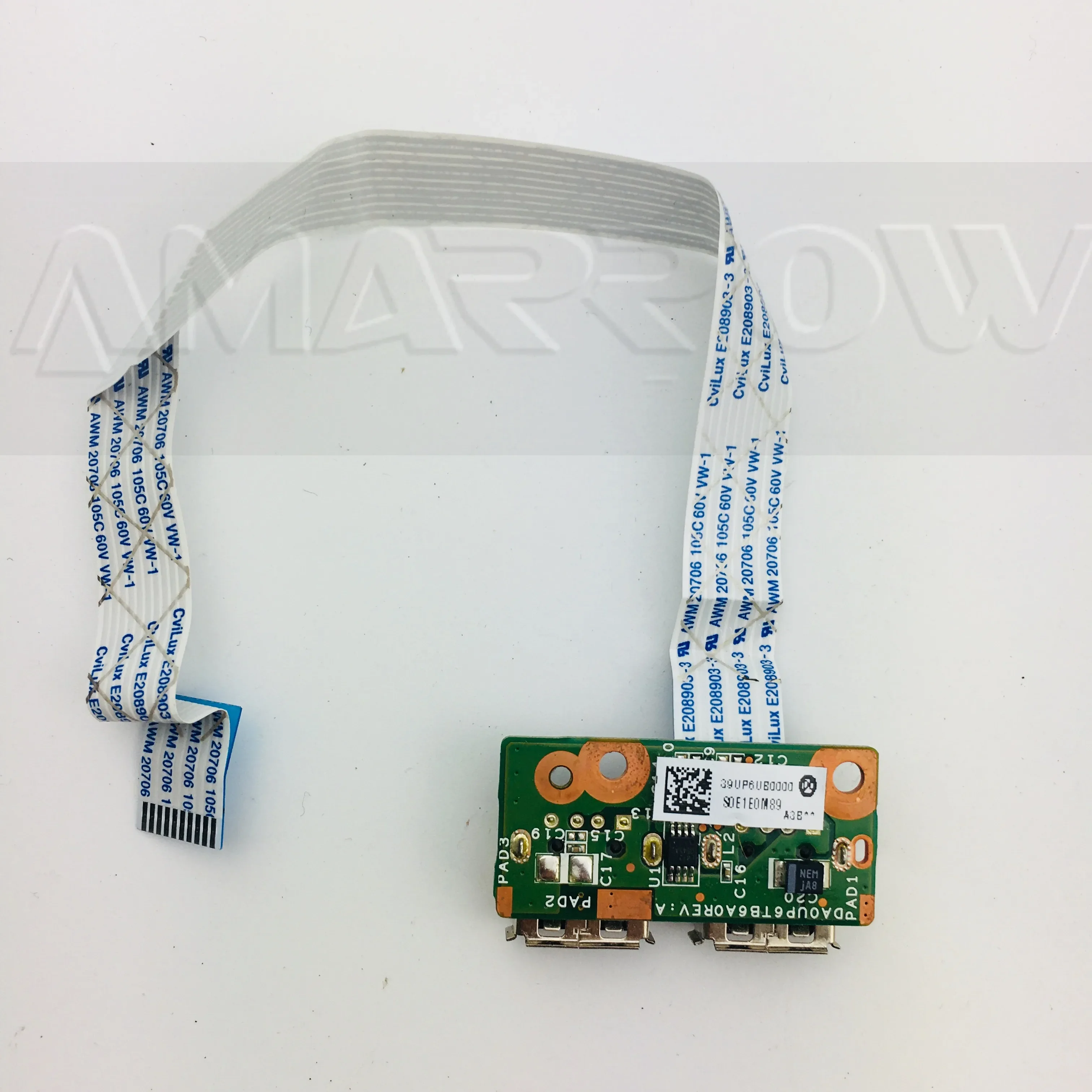 Original for HP DV6 DV7 DV6-1000 DV6-2000 DV7-3000 USB Board DA0UP6TB6A0 DA0UT3PC8D0