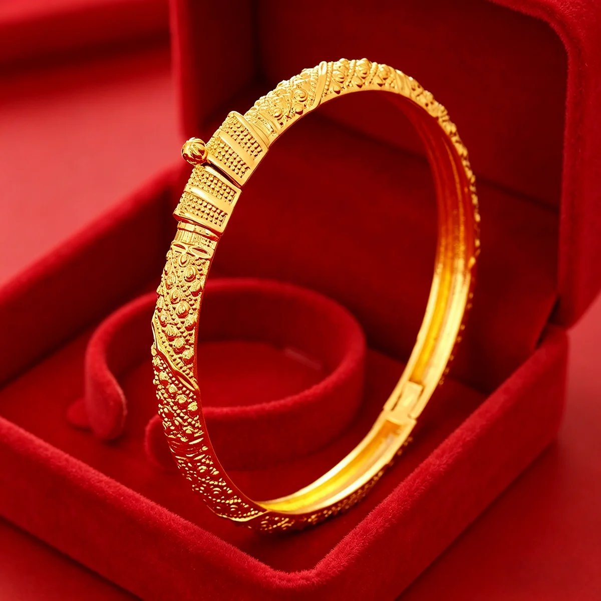 Dubai Gold Color Indian Bangle For Women Luxury African Jewellery Bracelets Brazilian Bangles Wedding Designer Bracelets