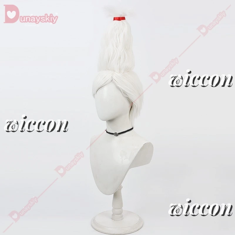 Seiko Ayase Cosplay Anime Dandadan Roleplay Cosplay Wig White Long Hair Halloween Party For Women Men Accessory Props