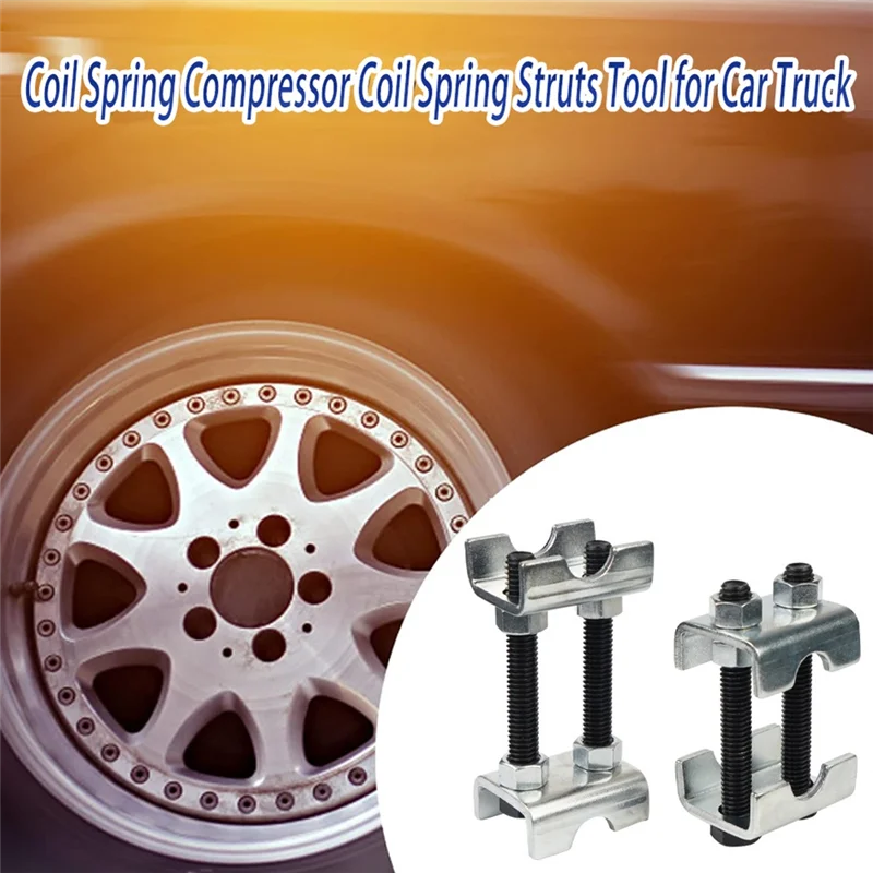 

Adjustable 2-Way Spring Spacer Spread For Mini Coil Spring Compressor Strut Shock Absorber For Car Truck 4Pc