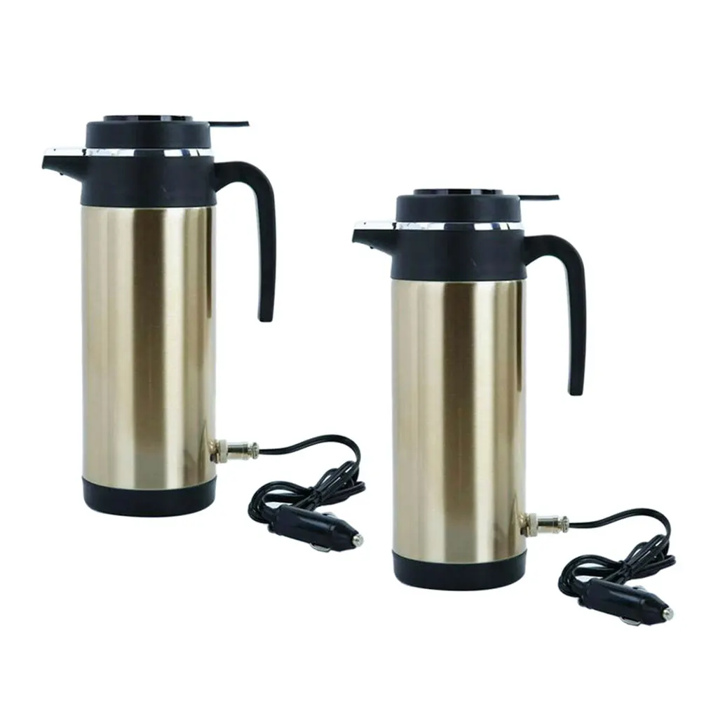 1200ml Car Cup with Charger Electric Kettle Portable Travel Thermo Bottle for Hot Cold Drinks 1200ml Car Cup with Charger Electric Kettle Portable Travel Thermo Bottle for Hot Cold Drinks