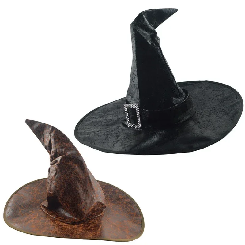 Halloween Witch Hat, Wizard Hat Prop, Black Pointed Wizard Hat, COSPAY, Masquerade Ball