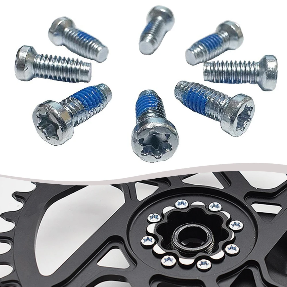 

8pcs Bicycle Chainring Crank Bolt For Sram For Apex For Force Red 12 Speed Aluminum Alloy ChainwheelCrankset Bolt For Road Bike