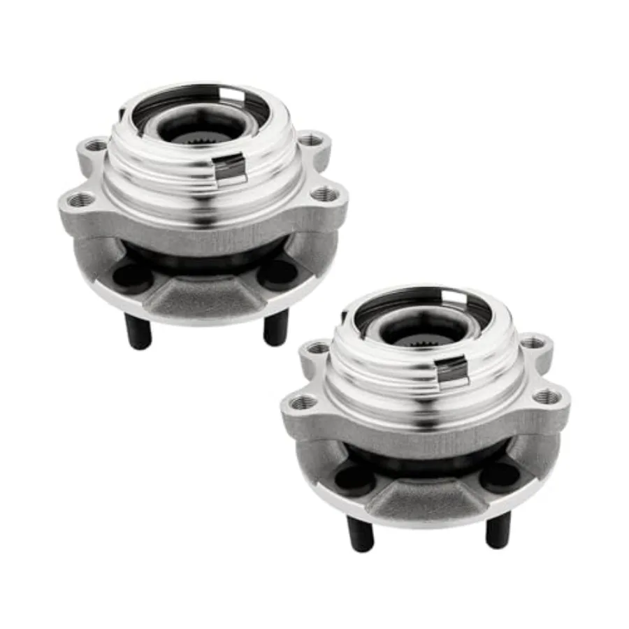 

Pair of 2 Front Wheel Hub Bearing Assembly Compatible with 20032007 Nissan Murano for Enhanced Vehicle Stability and Smooth Dri