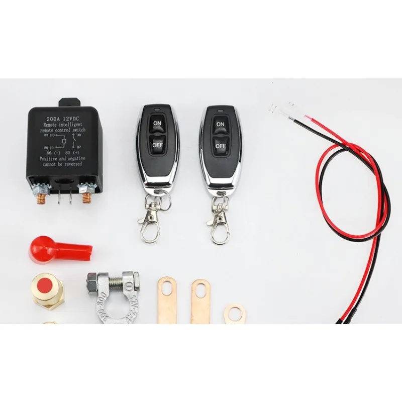 12V 240A Intelligent Wireless Remote Control Car Battery Disconnect Switch Anti-Theft Kill Switch Master Power Cut Off