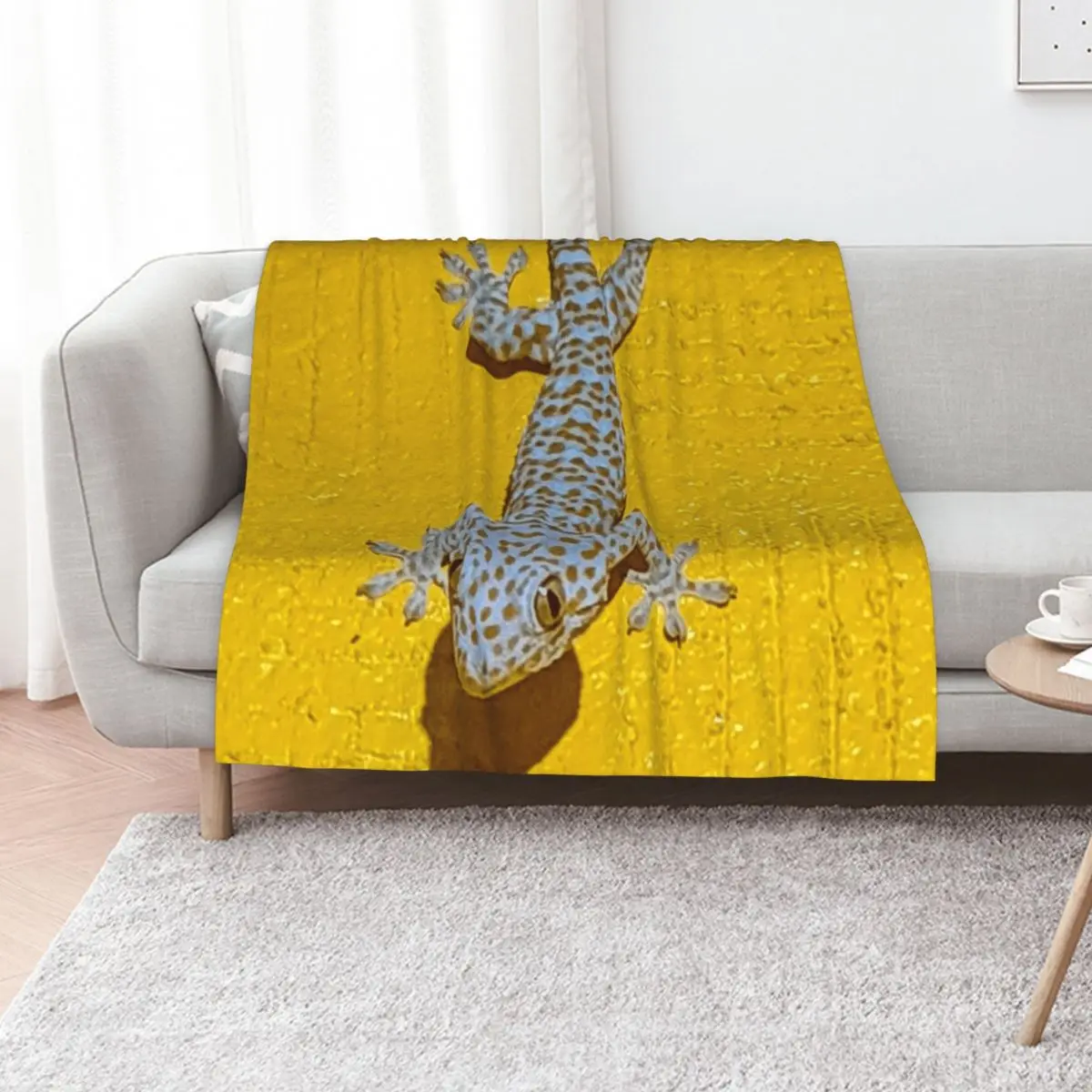 Tokay Gecko Throw Blanket for winter Hairys Blankets Sofas Of Decoration Quilt Plush Sofa Throw Blankets