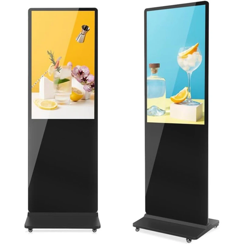 65-Inch sign vertical LCD advertising machine exhibition hall advertising screen can be released remotely poster commercial