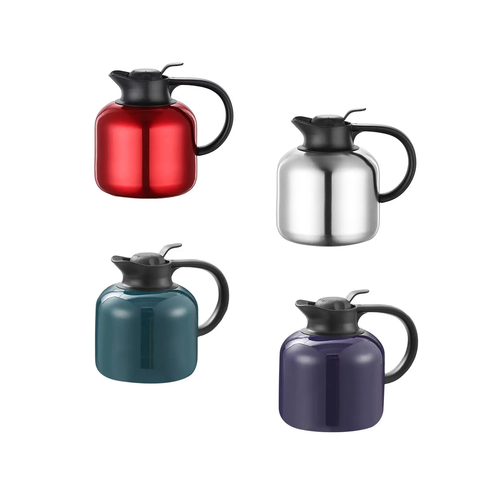 

Insulated Stainless Steel Coffee Carafe Insulated Coffee Pot 1800ml Insulated Carafe Insulation Teapot for Home Holiday Gifts