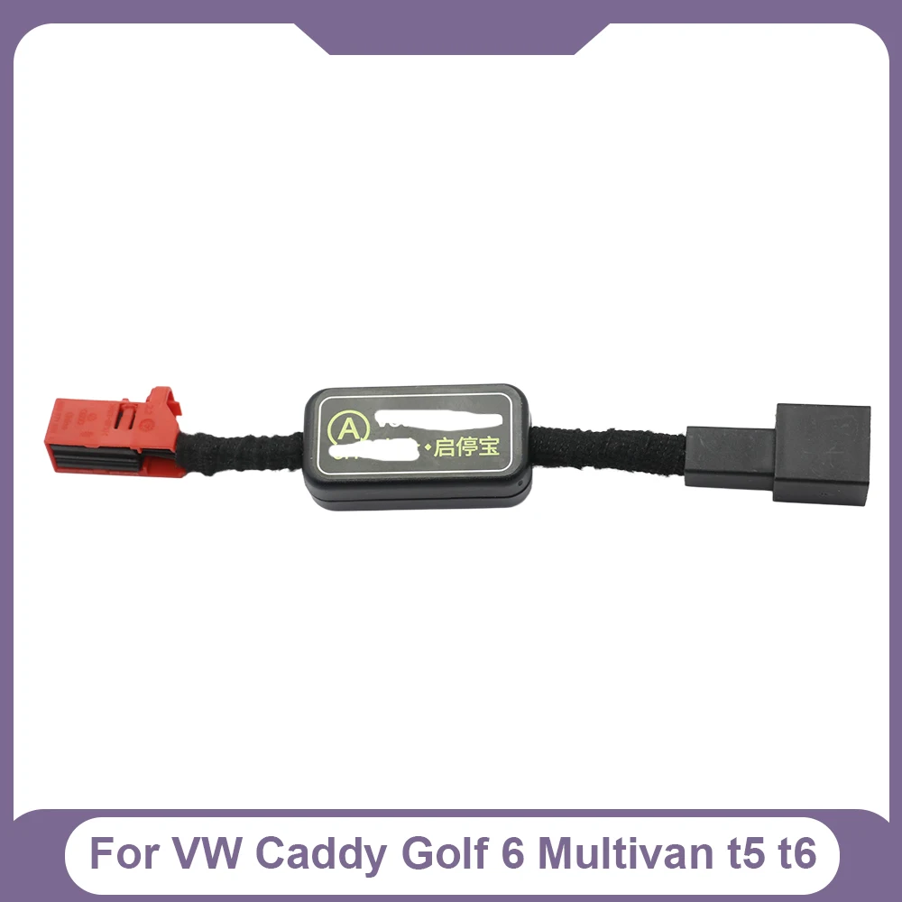For VW Caddy Golf 6 Multivan t5 t6 Automatic Start Stop Engine System Off Eliminator Control Sensor Plug Cable