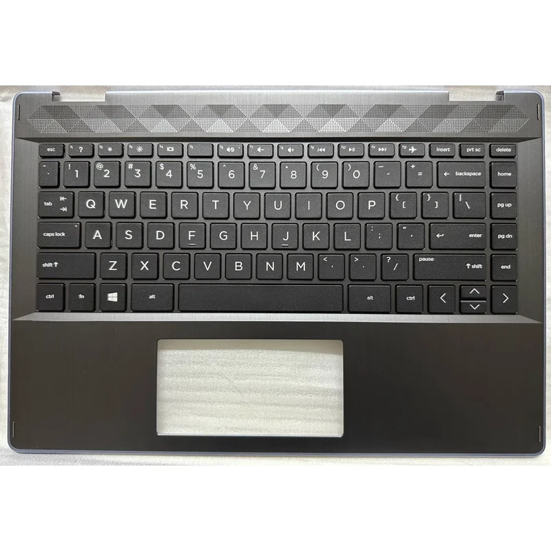 

Z L53788-001 New Palmrest Upper Lid Keyboard Cover N/BL FOR HP X360 14-DH TPN-W139